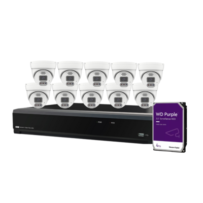 LA Vision 16 Channel 5MP AIOC All-In-One Camera Kit for Comprehensive Surveillance Solutions.