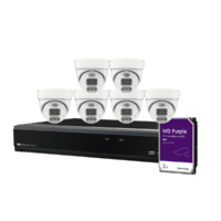 LA Vision 8 Channel 5MP AIOC All-In-One Camera Kit for Home and Business Surveillance.