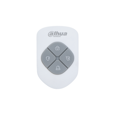 Dahua's wireless alarm keyfob with safety and convenience for smart home security systems.