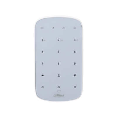 Dahua ARK30T-W2 Wireless Alarm Keypad for Home Security Systems.