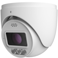 White IP camera, model CD54J1, with a small lens, tailored for effective surveillance and monitoring.